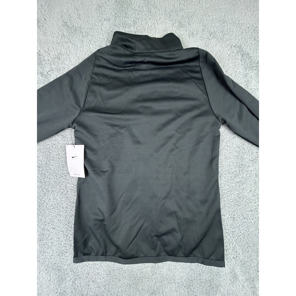 Nike Jacket Womens Small Black Dri FIT Training Full Zip Running Gym Embroidered - Picture 6 of 9